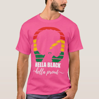 Camiseta hella hella orgullosa mes de historia