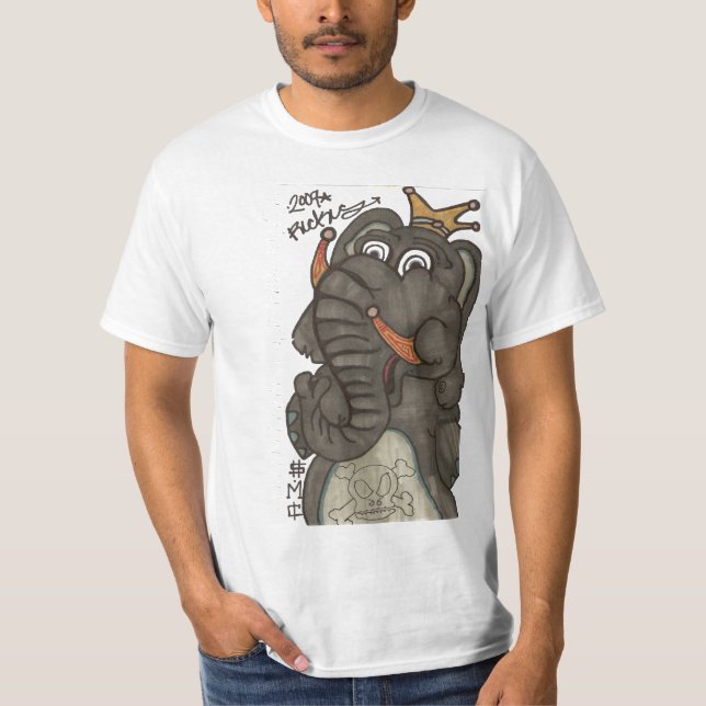 CAMISETA HELLAPHANT " (Anverso)
