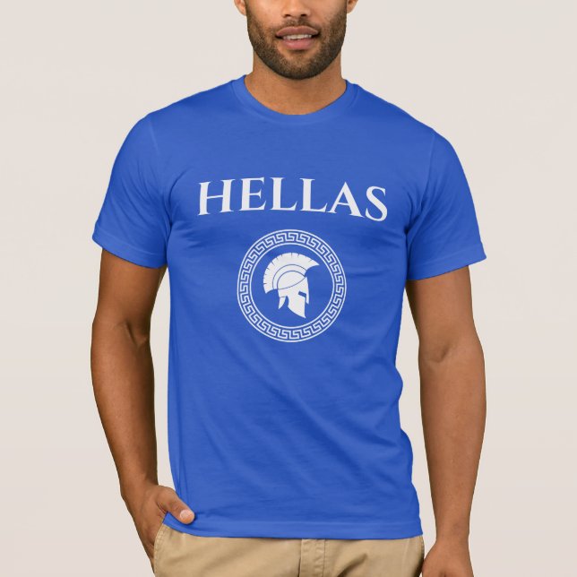 Camiseta Hellas Espartano  (Anverso)