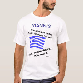 Camiseta Hellas Flows Venas En Algún Momento Ouzo Personali