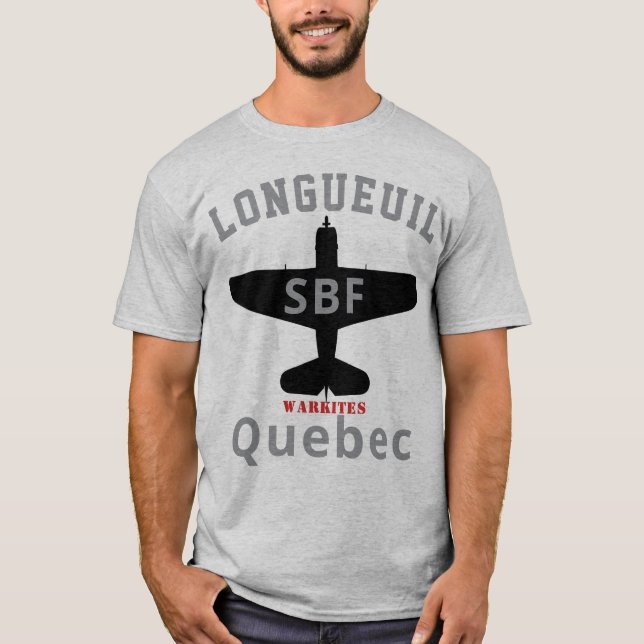 Camiseta Helldiver Longueuil, Quebec SBF (Anverso)