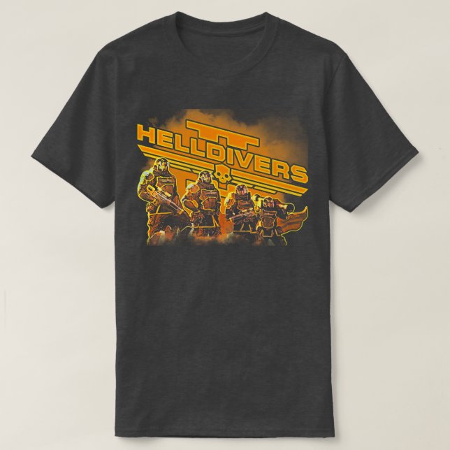 Camiseta Helldivers (Diseño del anverso)