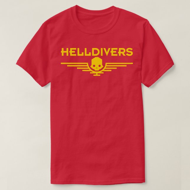 Camiseta Helldivers 2 TShirt (Diseño del anverso)