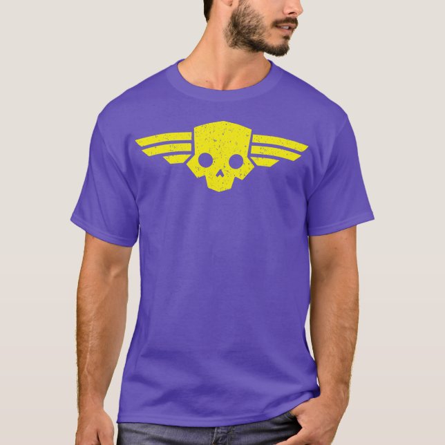 Camiseta Helldivers Minimalistas (Anverso)