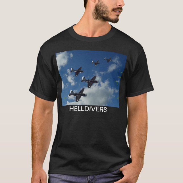 Camiseta Helldivers tee (Anverso)