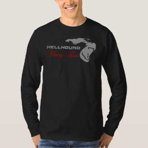 Camiseta Hellhound Muay Thai vicioso Bulldog de foso