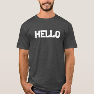 Camiseta hello