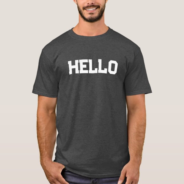 Camiseta hello (Anverso)