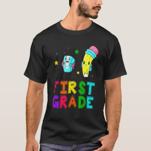 Camiseta Hello 1st Grade Happy First Day Of School Teachers