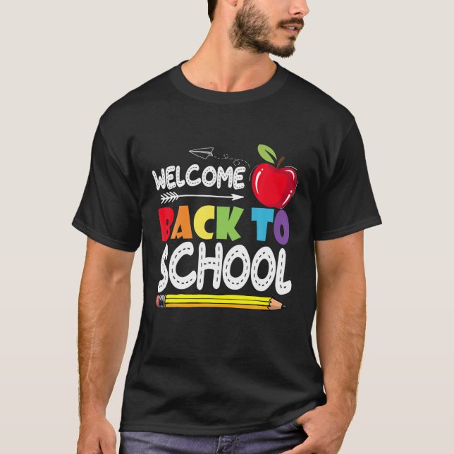 Camiseta Hello 3Rd Grade Teacher Back To School Third Grade (Anverso)