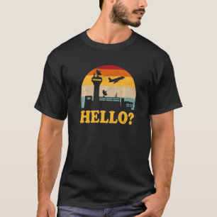Camiseta Hello Air Traffic Controller Atc Expert Flight Con