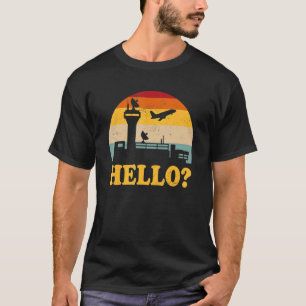 Camiseta Hello Air Traffic Controller Atc Expert Flight Con