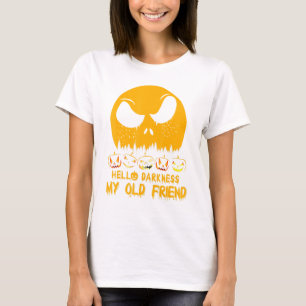 Camiseta Hello Darkness My Old Friend