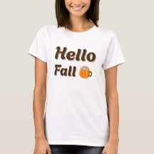 Hello Fall - Diseño acogedor del café de otoño