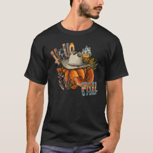 Camiseta Hello Fall Pumpkin Patch Hello Fall Leaves Otoño
