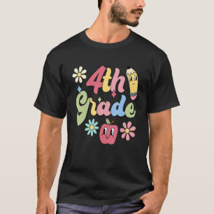 Camiseta Hello Fourth Grade Teachers Kid Back To School Hip