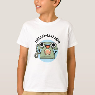 Camiseta Hello-lujah Funny Telephone Pun