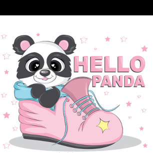 Camiseta Hello Panda