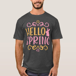 Camiseta Hello Spring Bunny
