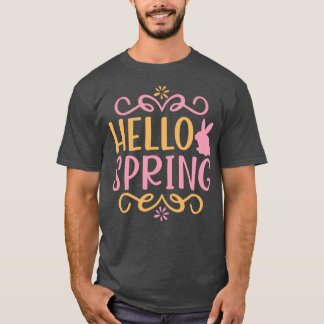 Camiseta Hello Spring Bunny