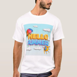 CAMISETA HELLO SUMMER