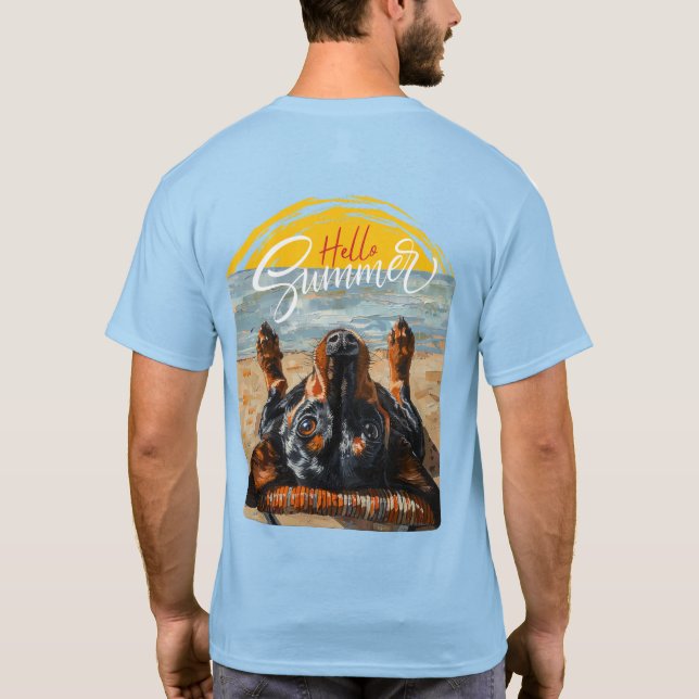 Camiseta "Hello Summer" (Reverso)