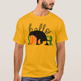 Camiseta Hello Summer Dog Style