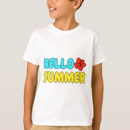 Camiseta Hello Summer Kids
