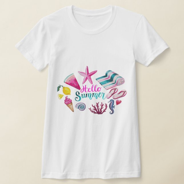 Camiseta Hello Summrer (Distribución)