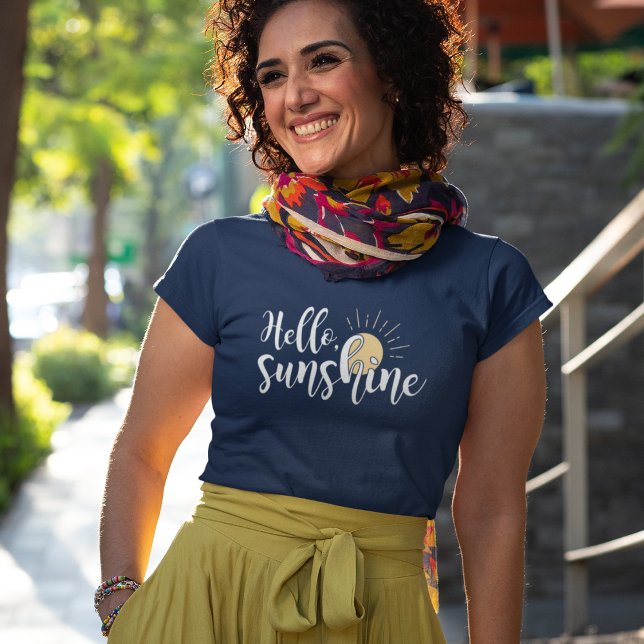 Camiseta Hello Sunshine Starburst T-Shirt (Subido por el creador)