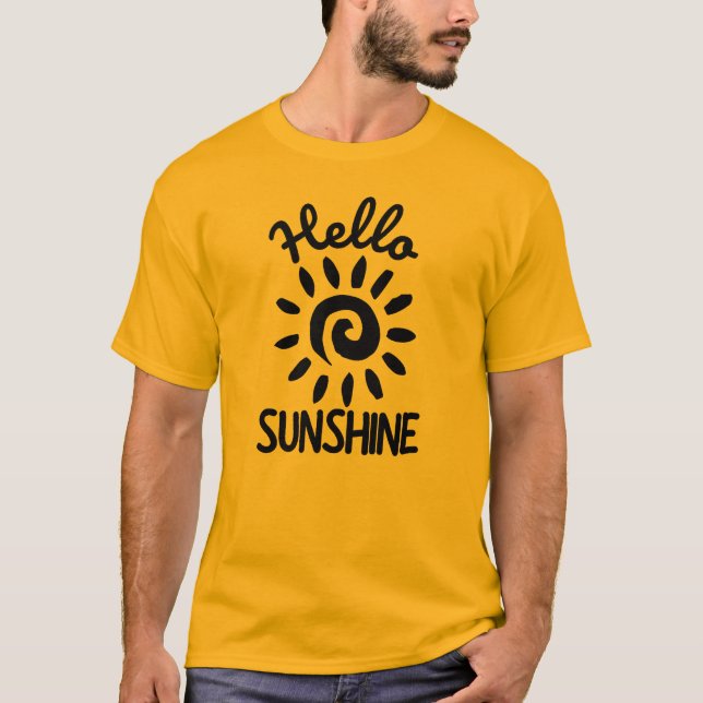 Camiseta Hello Sunshine T-Shirt (Anverso)