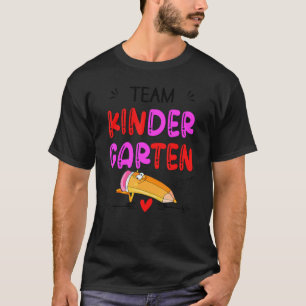Camiseta Hello Team Kindergarten First Day Back To School G