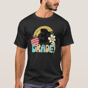 Camiseta Hello Third Grade Groovy Team 3rd Grade First Day