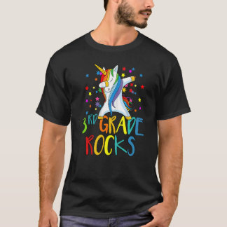 Camiseta Hello Third Grade Rocks  3rd Grade Teacher Appreci