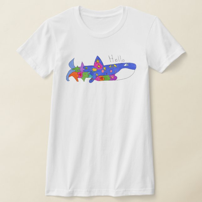 Camiseta "Hello Whale" (Distribución)