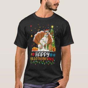 Camiseta Hellothanksmas de Fox Terrier Dog Happy Fox Terrie