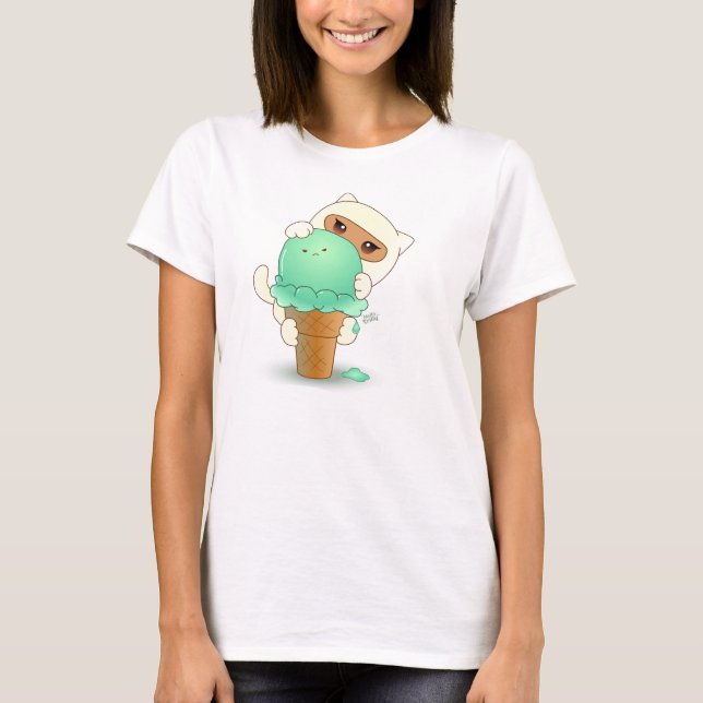 Camiseta HelloTrilly Mint (Anverso)