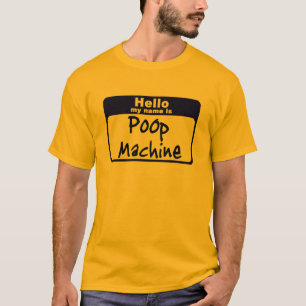 Camiseta Hellow mi nombre es máquina del impulso