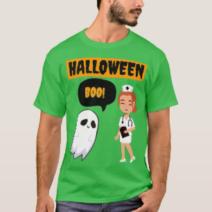 Camiseta helloween nurse