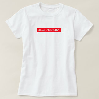 Camiseta helloworld