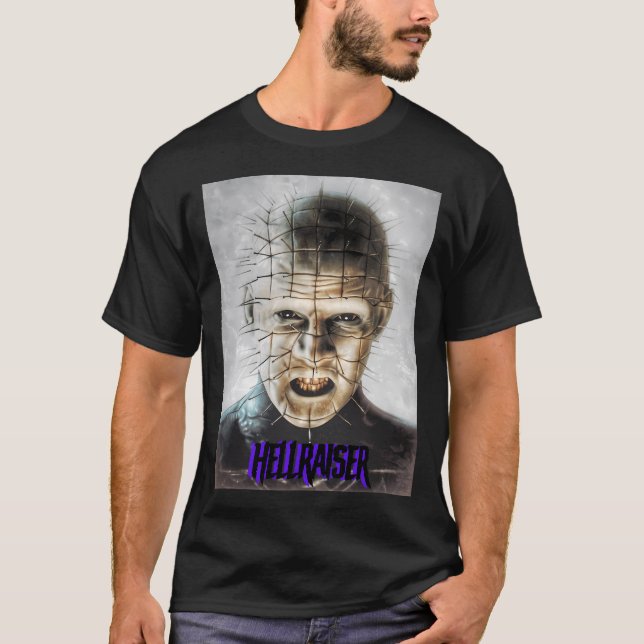 Camiseta Hellraiser Pinhead Horror (Anverso)
