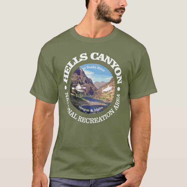 Camiseta Hells Canyon NRA (Anverso)