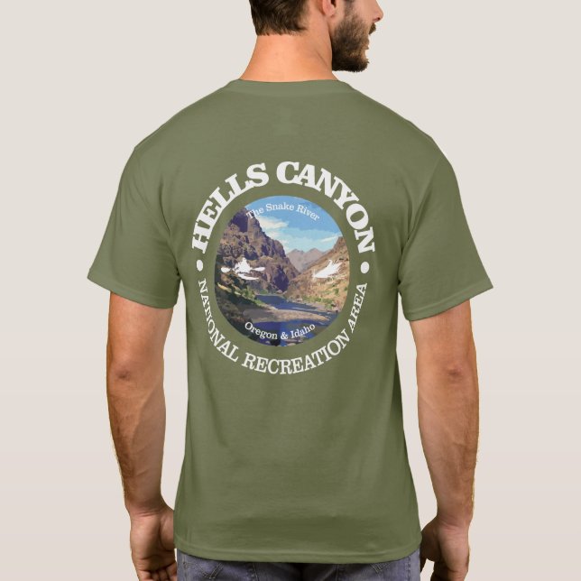 Camiseta Hells Canyon NRA (Reverso)