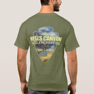 Camiseta Hells Canyon WA (punta de flecha)
