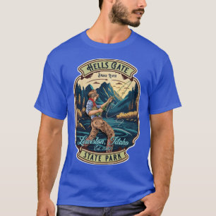 Camiseta Hells Gate State Park Lewiston Idaho Fly Fishing S