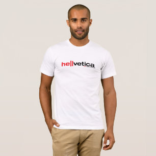 Camiseta hellvetica – 666 Negrita Extendido Tipo de letra m