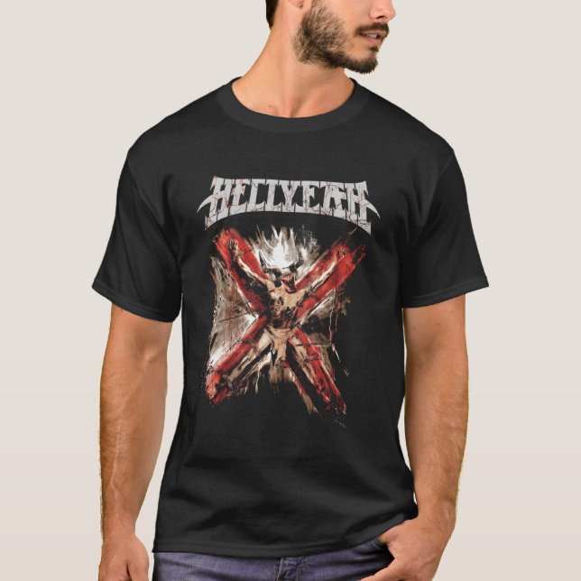 Camiseta Hellyeah - Material oficial de Metalhead (Anverso)