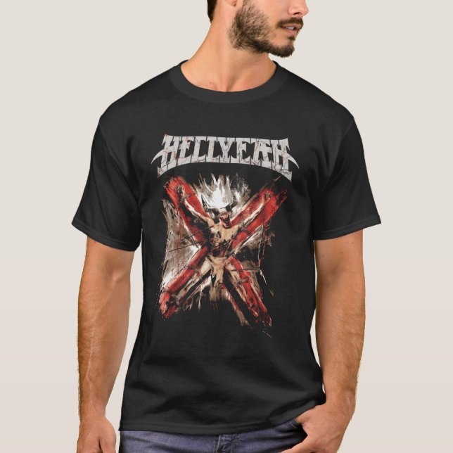 Camiseta Hellyeah - Material oficial de Metalhead (Anverso)