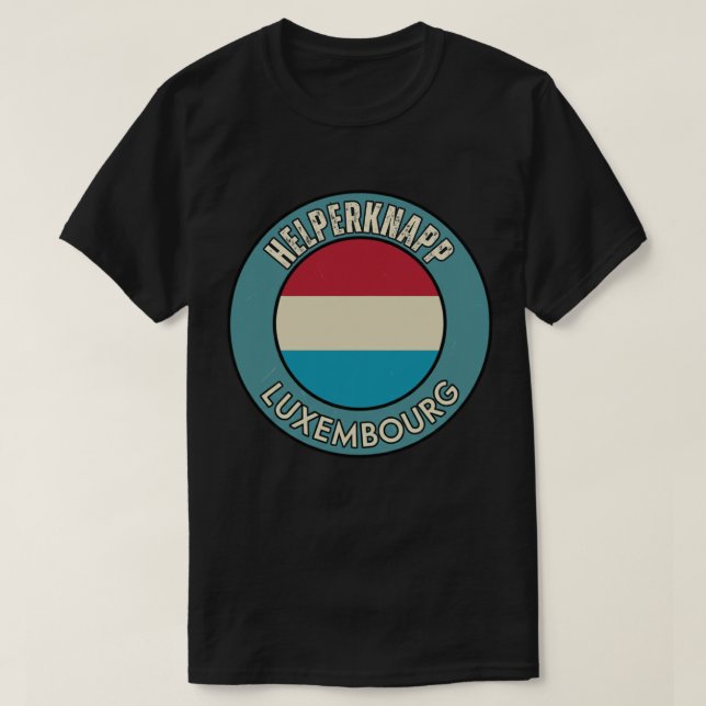 Camiseta Helperknapp, Luxembourg (Diseño del anverso)