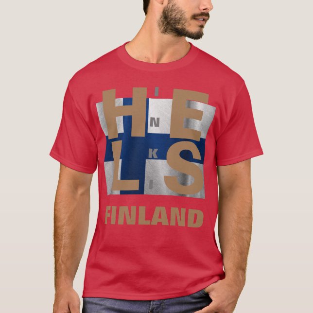 CAMISETA HELSINKI FINLAND (Anverso)